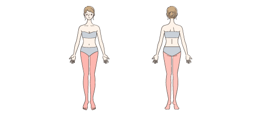 脚フルコース｜脱毛サロンをお探しならキレイシア−kireisia